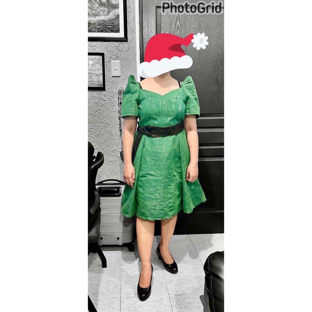 Filipiniana - Emerald Green Inabel, Women's Fashion, Dresses & Sets ...
