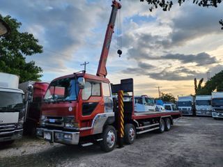 FUSO SELF LOADING BOOM TRUCK