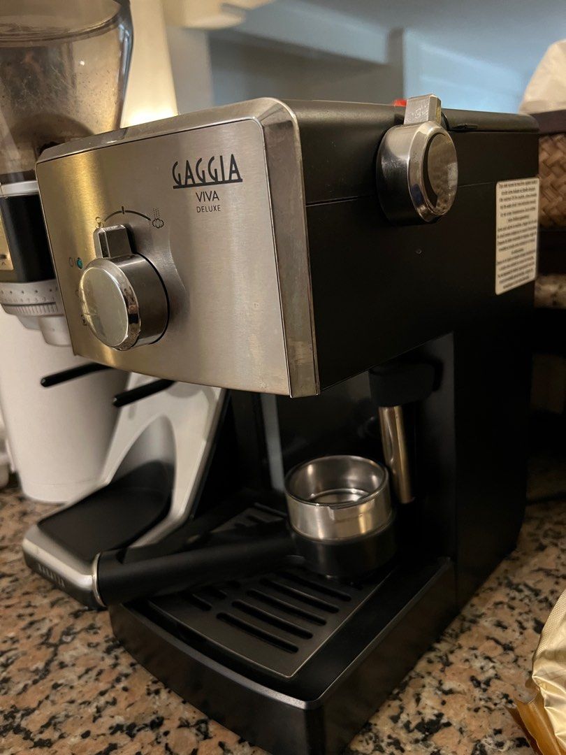 Gaggia Viva manual espresso maker (Category: Coffee Machines & Makers) located in Manila. Submitted by skin_care_depot (Listing ID 1330473128, Image 2). Description: Like new. Tried it a few times but I switched to cold brew since I like iced coffee more. No issues. .