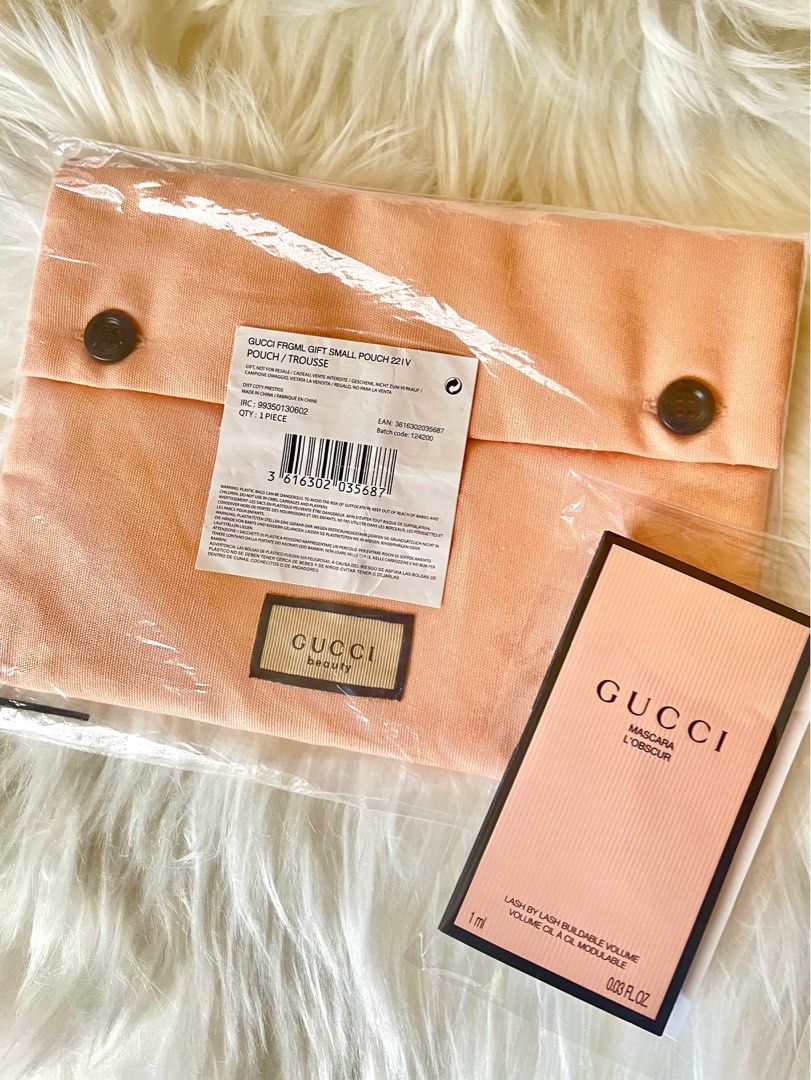 Gucci beauty pouch hot sale
