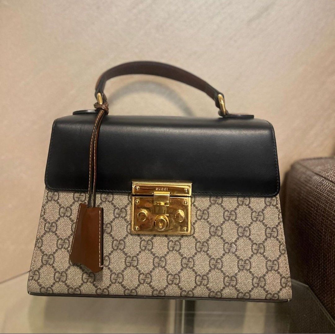GUCCI GG PADLOCK TOP HANDLE