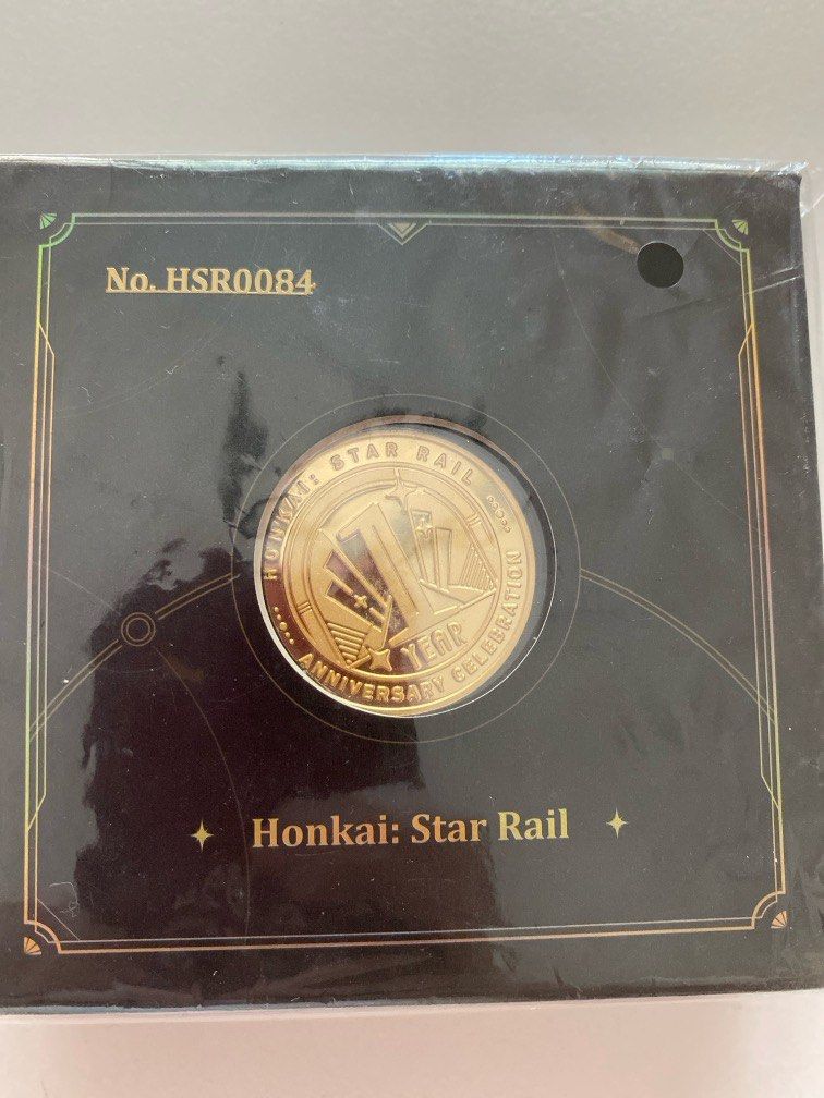 HONKAI STAR RAIL - Anniversary Coin / Acheron Ticket / Entry Ticket EUR
