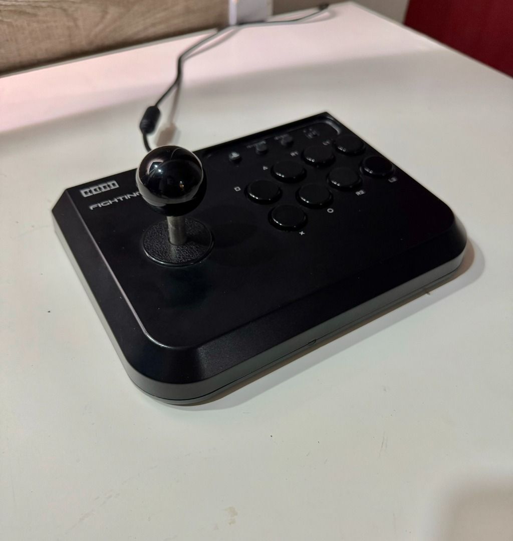 Hori Fighting Stick Mini (PS5/PS4/PS3/PC) (Category: Controllers) located in Pasig City. Submitted by robbiseraphin (Listing ID 1330437578, Image 3). Description: Selling: Hori Fighting Stick Mini for 1000 PHP Details: - No issues. Can use for modern gaming consoles, including PC/Laptops - Can test before payment _________________________________ Pm here, or message me at 09150578164 for any questions .