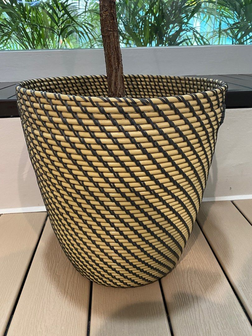 IKEA plant pot / basket, Furniture & Home Living, Gardening, Pots & Planters  on Carousell