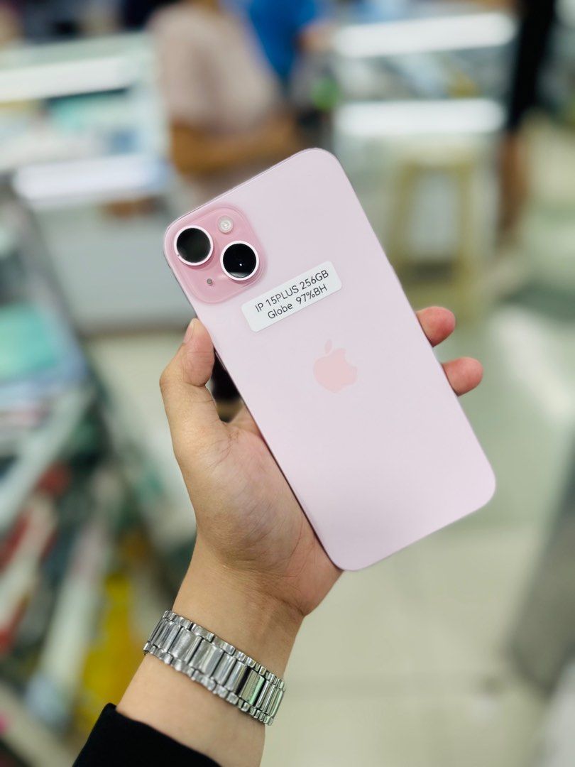 Iphone 15 Plus 256GB GLOBELOCKED 97BH NO ISSUES (Category: iPhone 15 Series) located in San Juan City. Submitted by saabangadgetshop (Listing ID 1330479074, Image 3). Description: Onhand | Pre-owned iPhone 15 Plus 256gb 97% Battery Health NTC APPROVED Globelocked NO HIDDEN ISSUES NO HISTORY OF REPAIR 99%Smooth TEST TO SAWA RESET ALL YOU WANT NOT REFURBISHED AUTHENTIC PHONE ALL WORKING Mode of Payment : ⬇️ ▪️Cash ▪️Bank Transfer ▪️Gcash 📍Installm