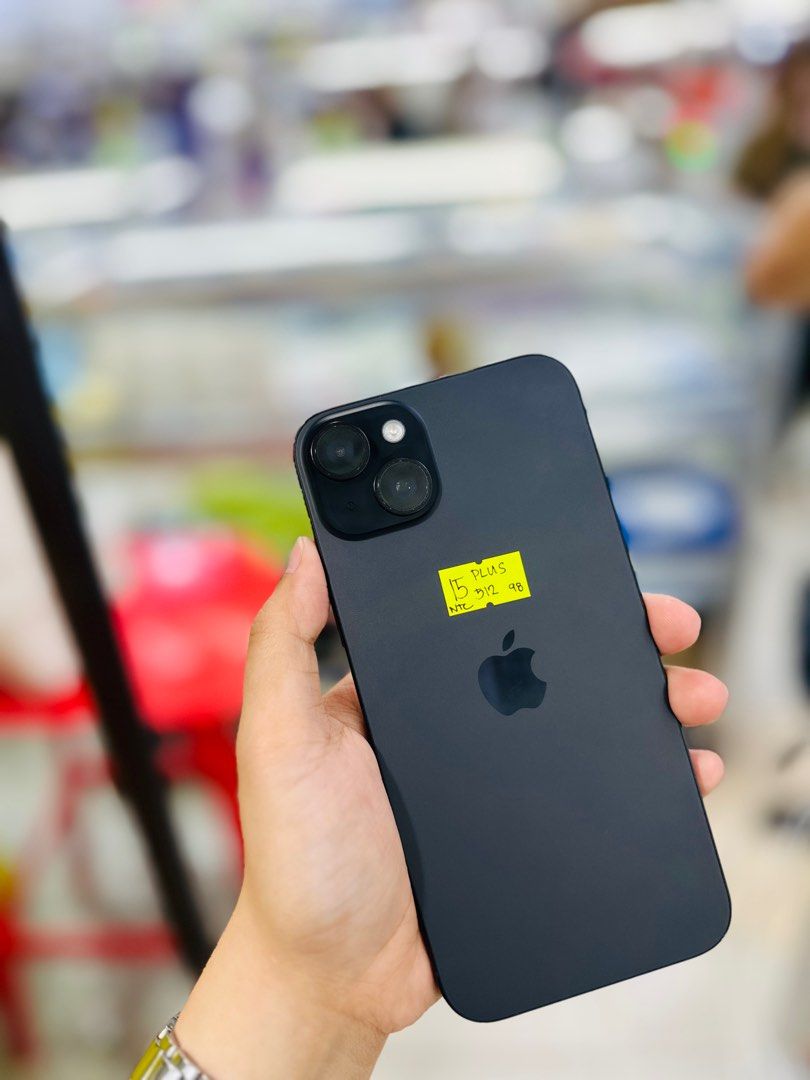 Iphone 15 Plus 512GB OPENLINE 98BH NO ISSUES (Category: iPhone 15 Series) located in San Juan City. Submitted by saabangadgetshop (Listing ID 1330476932, Image 2). Description: Onhand | Pre-owned iPhone 15 Plus 512GB 98% Battery Health NTC APPROVED OPENLINE NO HIDDEN ISSUES NO HISTORY OF REPAIR 99%Smooth TEST TO SAWA RESET ALL YOU WANT NOT REFURBISHED AUTHENTIC PHONE ALL WORKING Mode of Payment : ⬇️ ▪️Cash ▪️Bank Transfer ▪️Gcash 📍Installment av