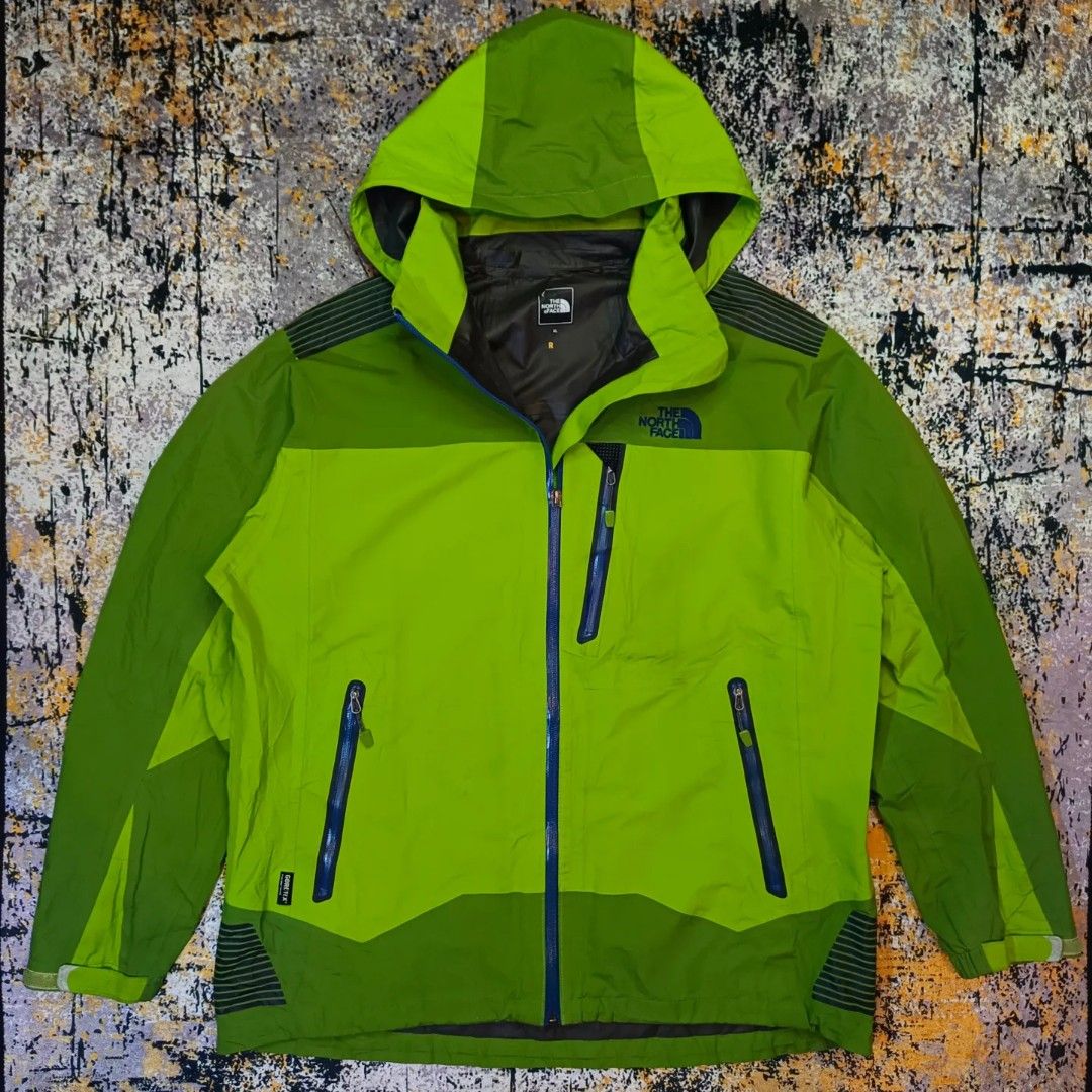 Jaket tnf goretex high waterproof, Fesyen Pria, Pakaian Baju