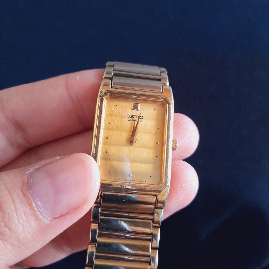 Jam tangan SEIKO tank squart mirip Dolce spirit not Casio swatch Alexandre Cristie montblanck peguet DW Tissot mido rado Tag Heuer fossil citizen rolex omega titus Fesyen Wanita Jam Tangan di Carousel...