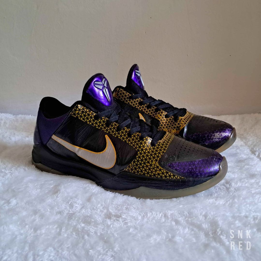 Kobe 5 POP Playoffs Men s Fashion Footwear Sneakers on Carousell