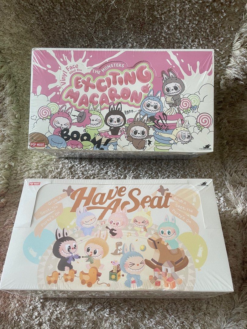 Exciting Macaron&Have a Seat POPMART Have A Seat & Exciting