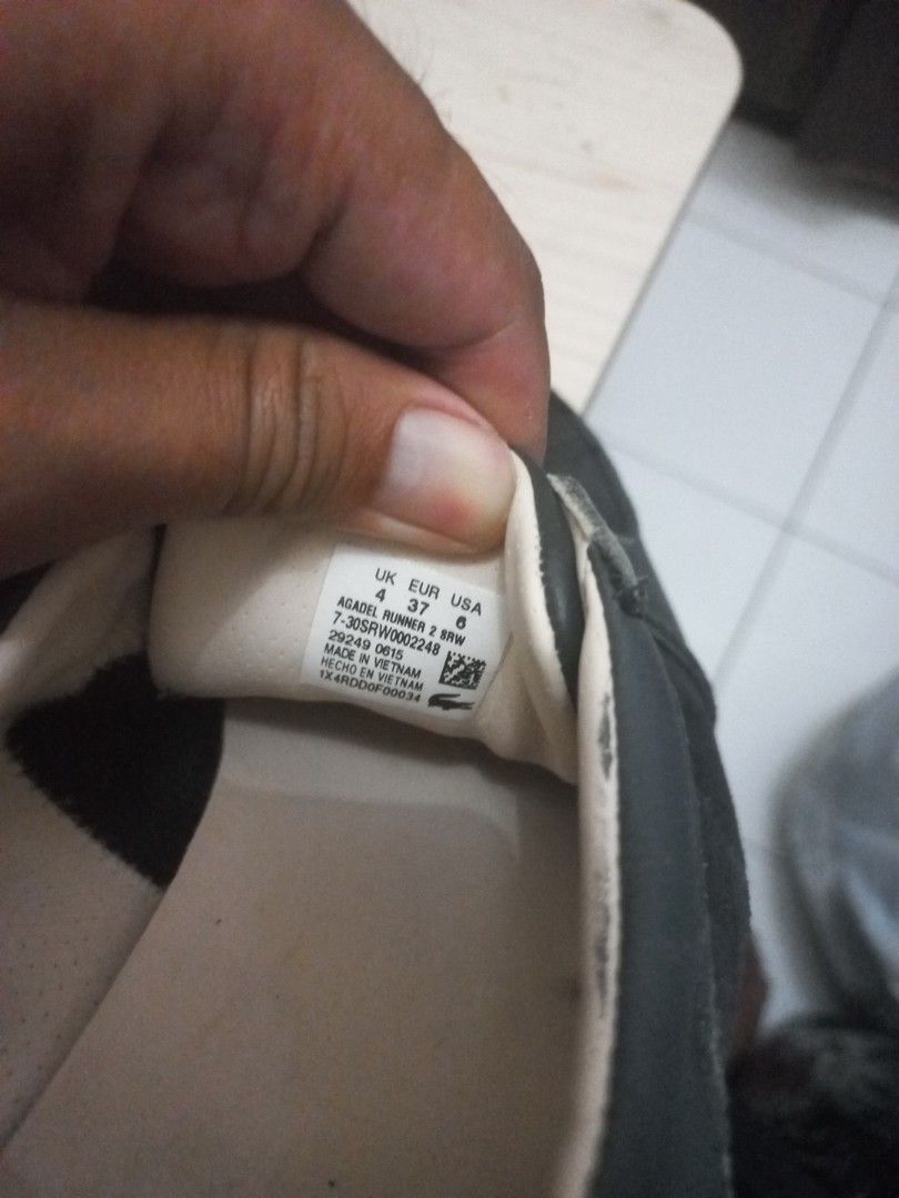 Lacoste size 37 mulus istimewa
