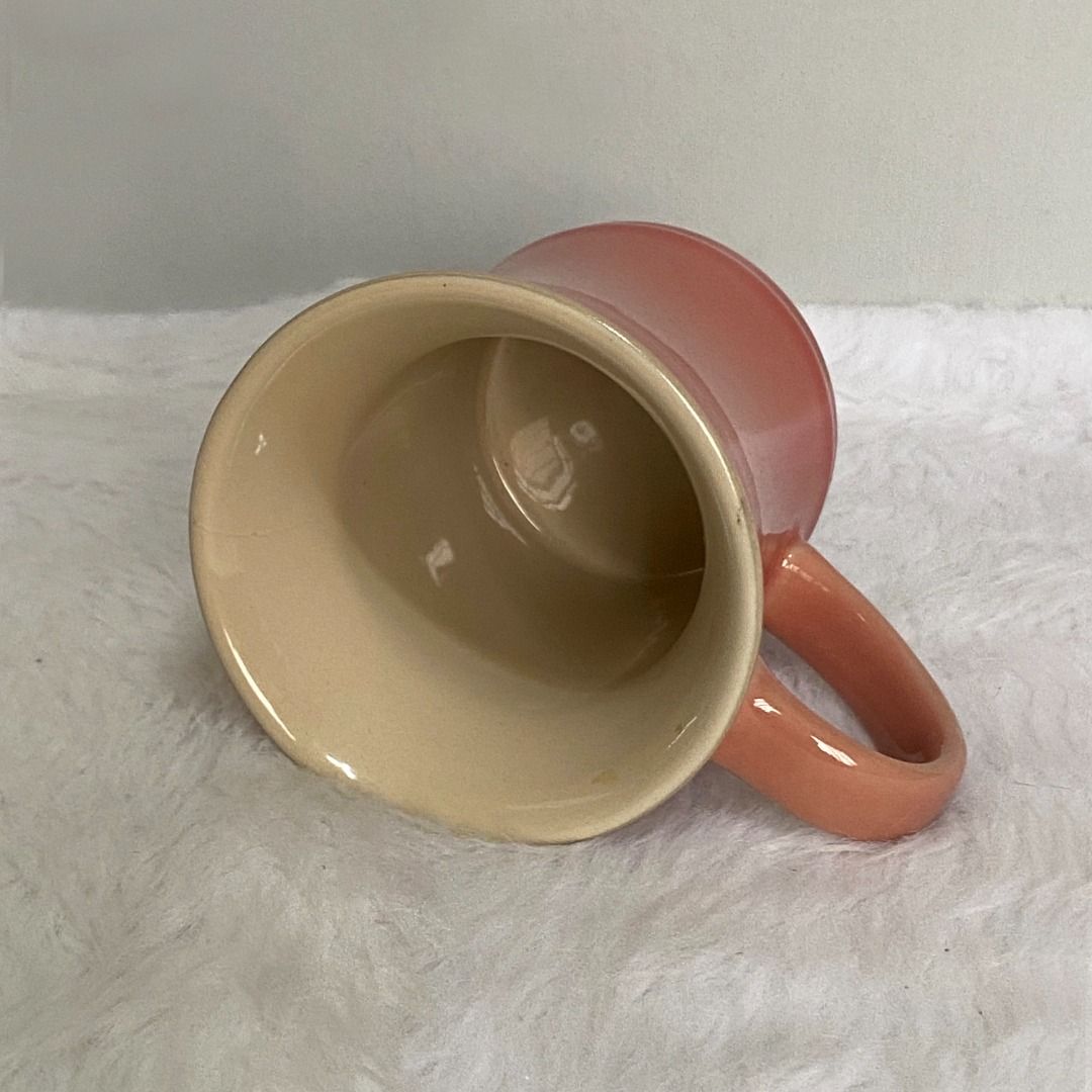 Le Creuset Rose Pink Stoneware Mug Cup (Category: Coffee & Tea Tableware) located in Consolacion. Submitted by posh_avenue_home (Listing ID 1330356781, Image 3). Description: In very good condition. From Japan. 4" x 3.5". 100% authentic!!!.