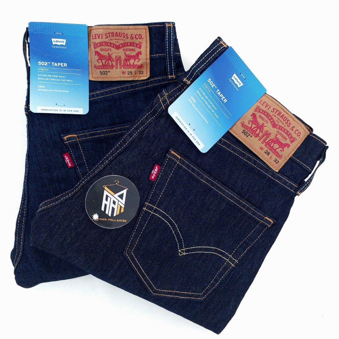 Levis 501 Lazada W33 Levi's 502 Cool Dark Blue Denim Pants