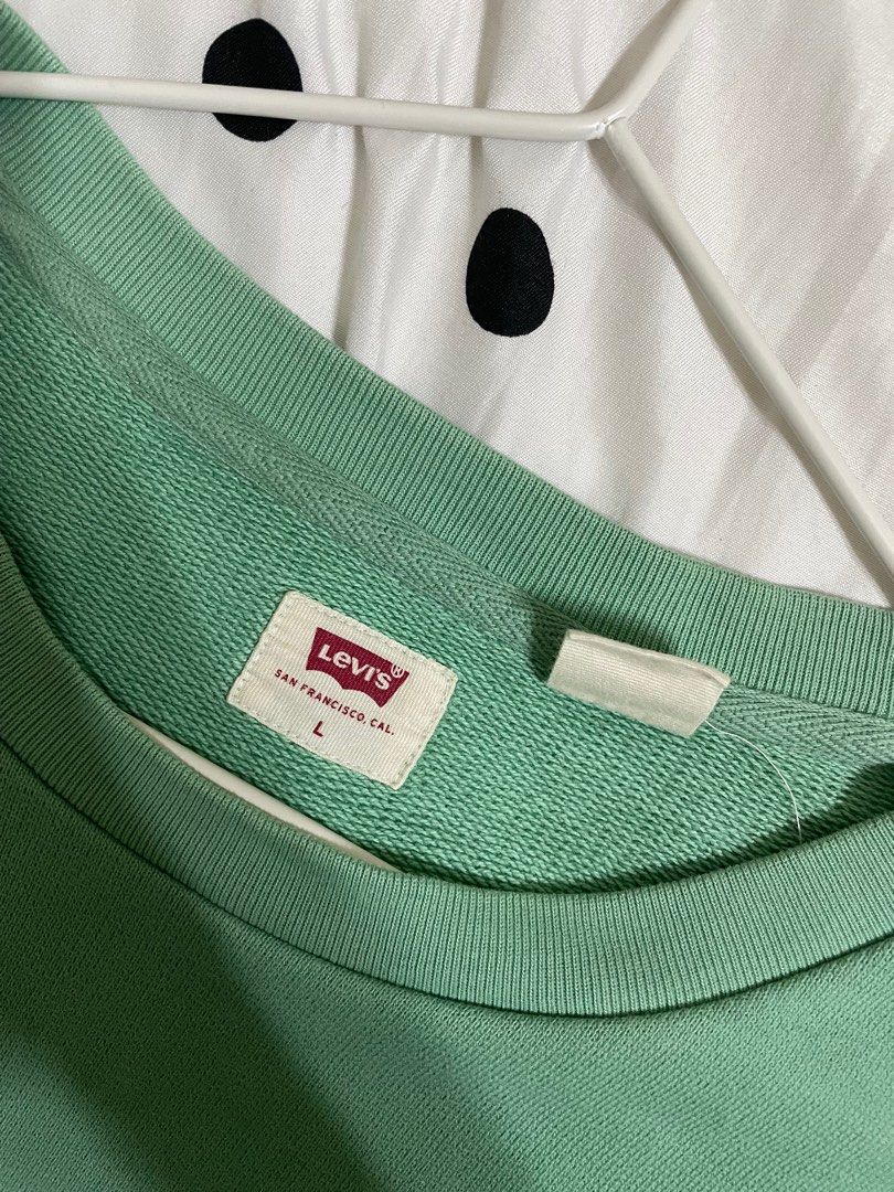Levis Mint Green Sweatshirt