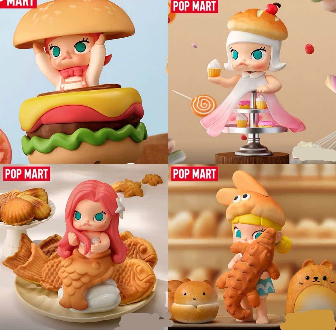 MOLLY CARB LOVER SERIES POPMART / FULL SET/ CONFIRMED DESIGN/ SINGLE BLIND  BOX