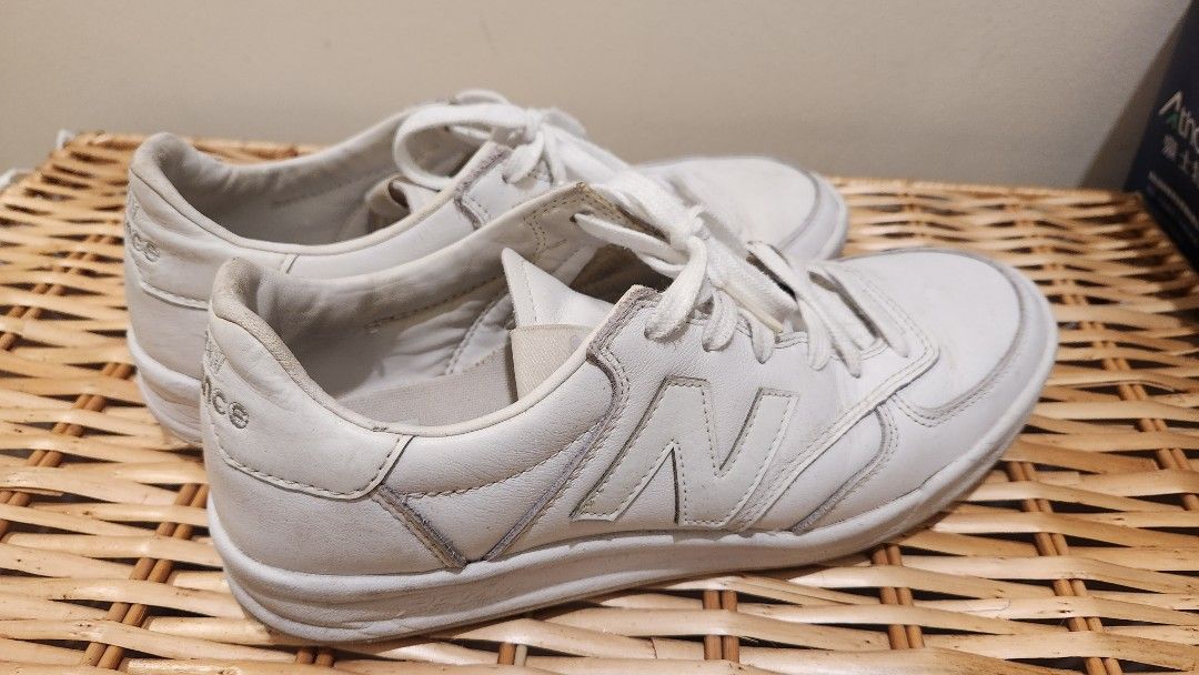 New balance 300 leather white store