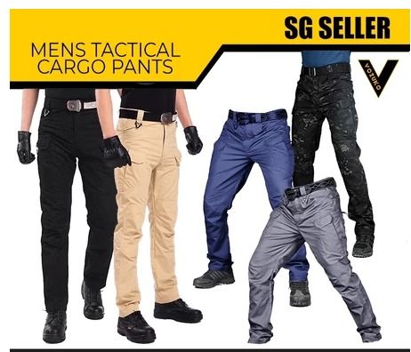 NEW Military Tactical Cargo Pants Waterproof Breathable High Quality IX7 IX9 SCM2073 Men s Fashion Bottoms Joggers on Carousell