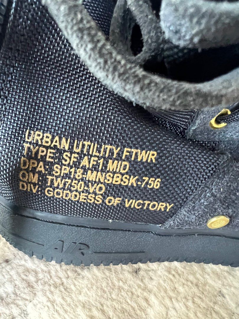 nike sf af1 blue suede