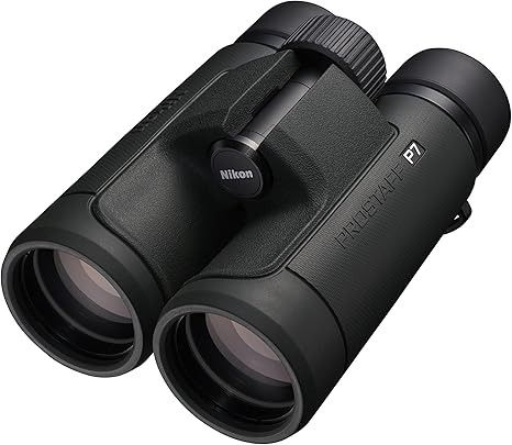 NIKON PROSTAFF BINOCULAR P7 8X42 (Category: Hiking & Camping) located in San Juan City. Submitted by urbangiz_greenhillsmall (Listing ID 1330459092, Image 2). Description: About this item > Dielectric high-reflective multilayer prism coatings ensure superior light transmittance > Locking diopter control maintains your personal setting > Waterproof (up to 1m/3.3ft for 10 minutes) and nitrogen-purged for fog-free performance > Oil/water repellent c