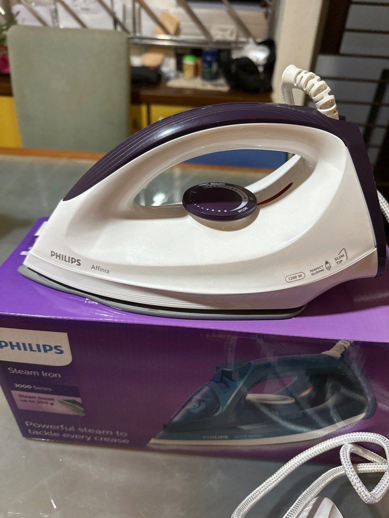 Philips Affinia Iron, TV & Home Appliances, Irons & Steamers on Carousell