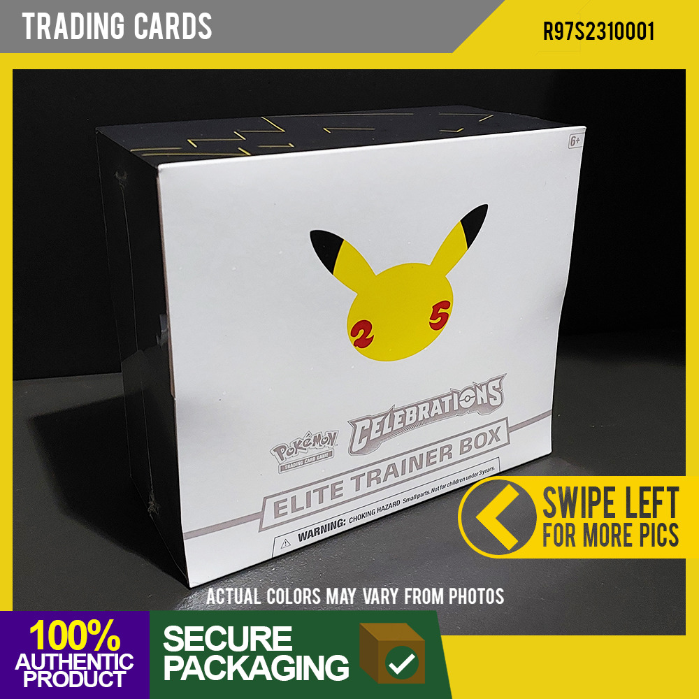 pokemon card game instructions Amazon.com: Pokemon Trading Card Game: Celebrations Elite Trainer Box,  Multicoloured : Toys & Games main image 1