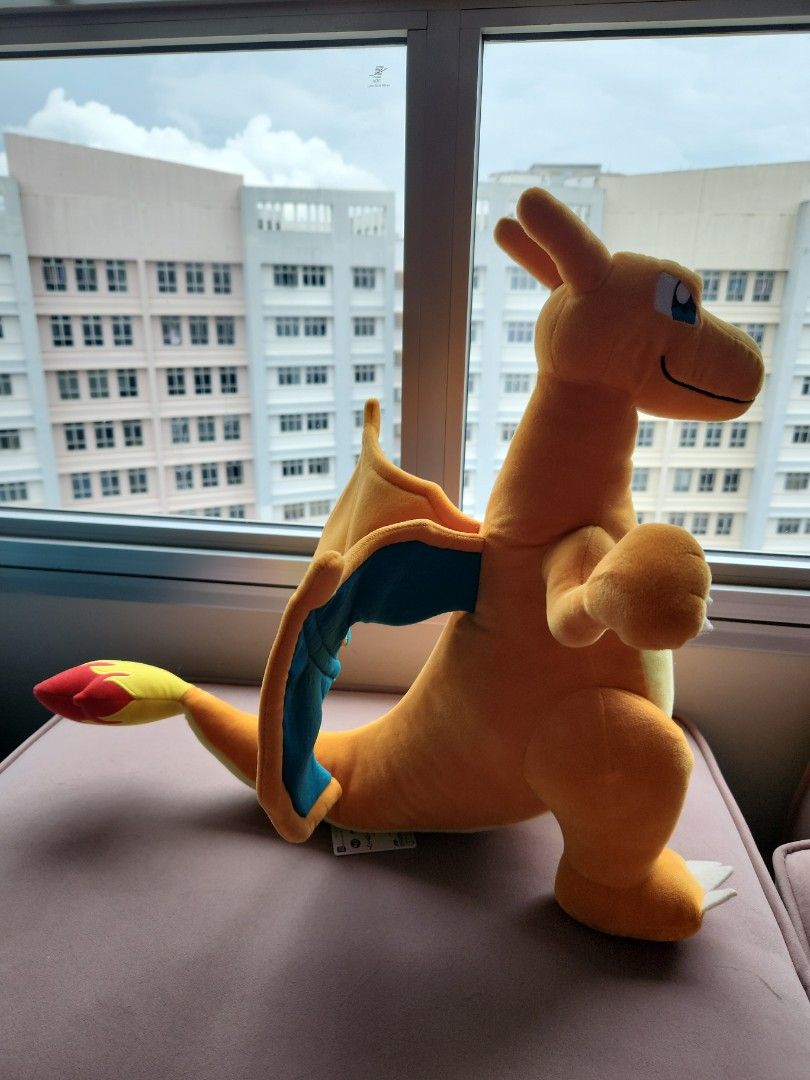 Pokémon 40cm Original Charizard Plush with tags, Hobbies Toys