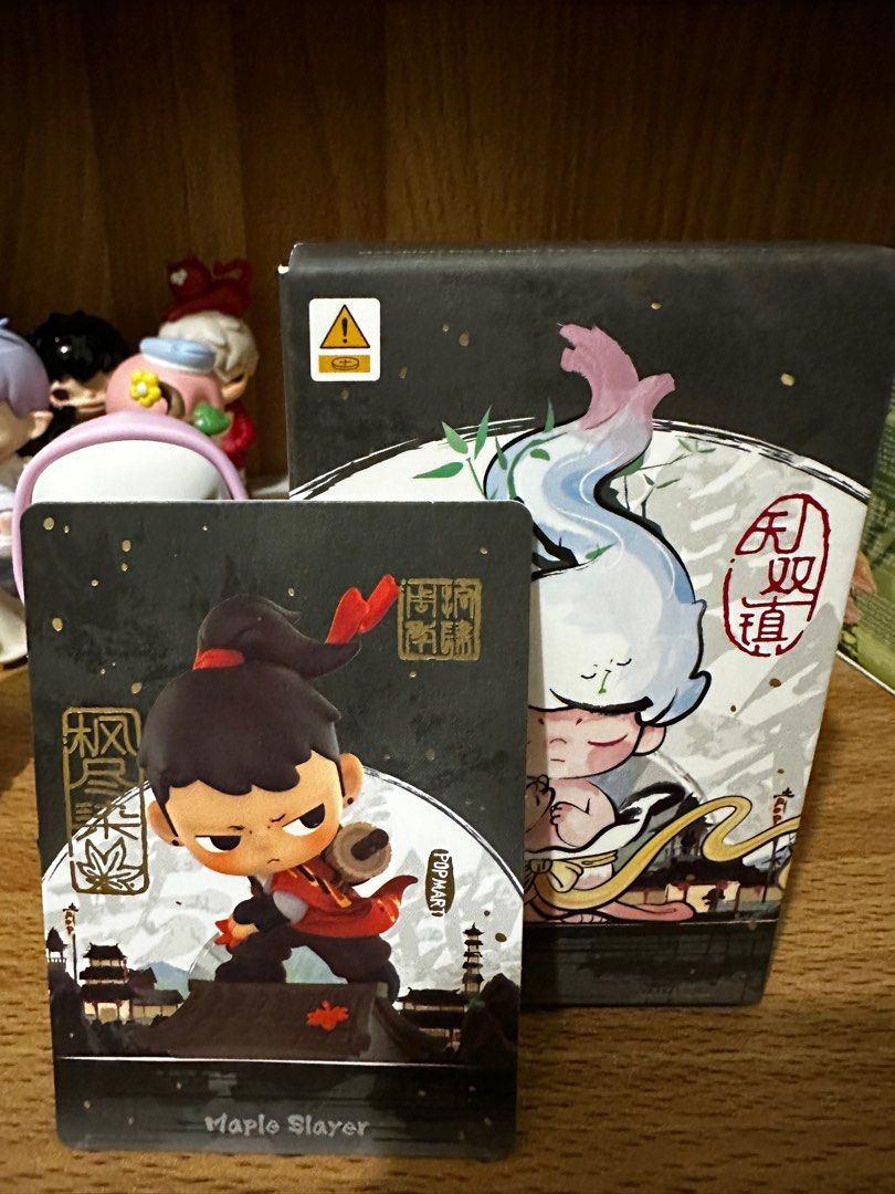 Pop Mart 14th Anniversary - Matchless (Maple Slayer Kubo) (Category: Designer & Blind Box Toys) located in Quezon City. Submitted by terdeauna (Listing ID 1330494732, Image 1). Description: Pop Mart 14th Anniversary - Matchless (Maple Slayer Kubo) Opened box. Sealed foil..