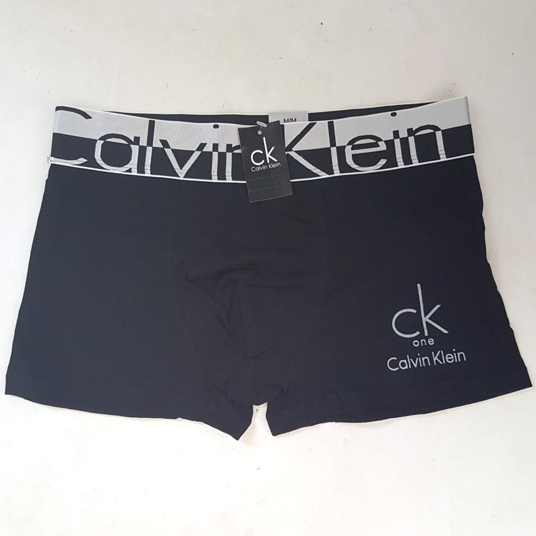 Premium Calvin Klein Undergarment Modern CK ONE Boxer Brief Black Medium Luxury CK Apparels New with Tag Underwear Underclothing Pop Culture
