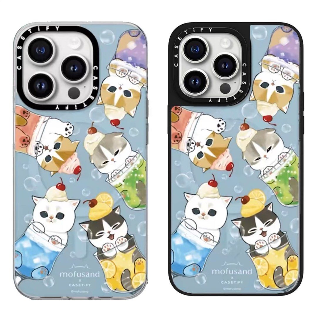 PRE-ORDER] Casetify phone case MOFUSAND Shark Cat Daily Mirror