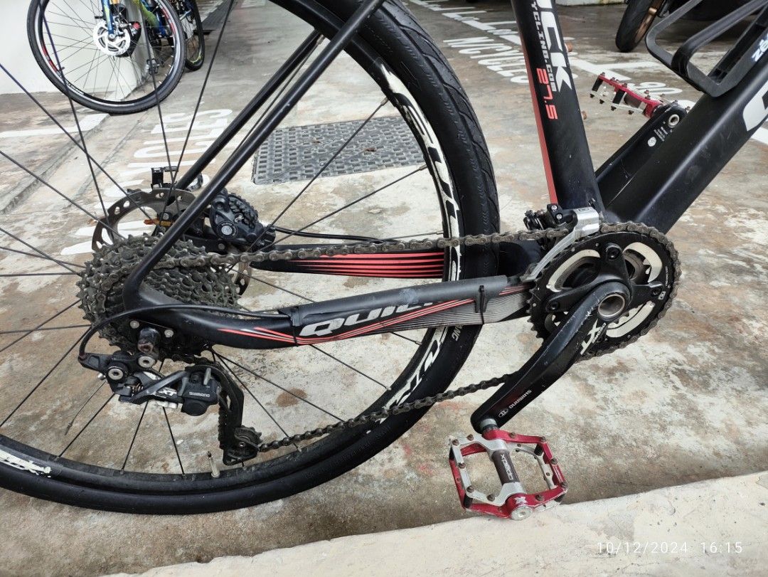 Quick Cycling Carbon Fibre Hardtail MTB Sports Equipment Bicycles Parts Bicycles on Carousell