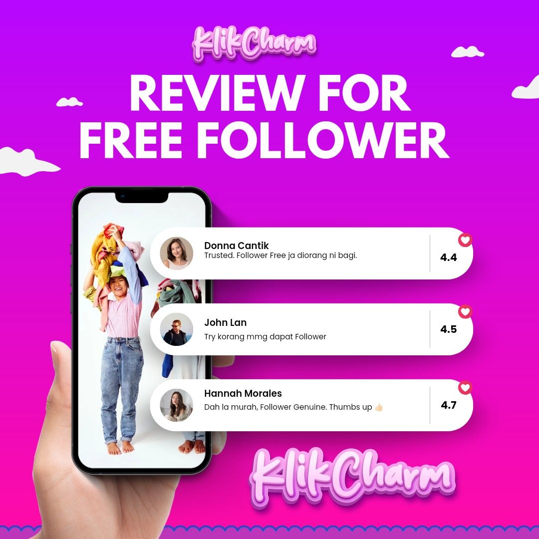 Review dapat Free Follower TikTok, Ig Dan Facebook, Looking For on ...