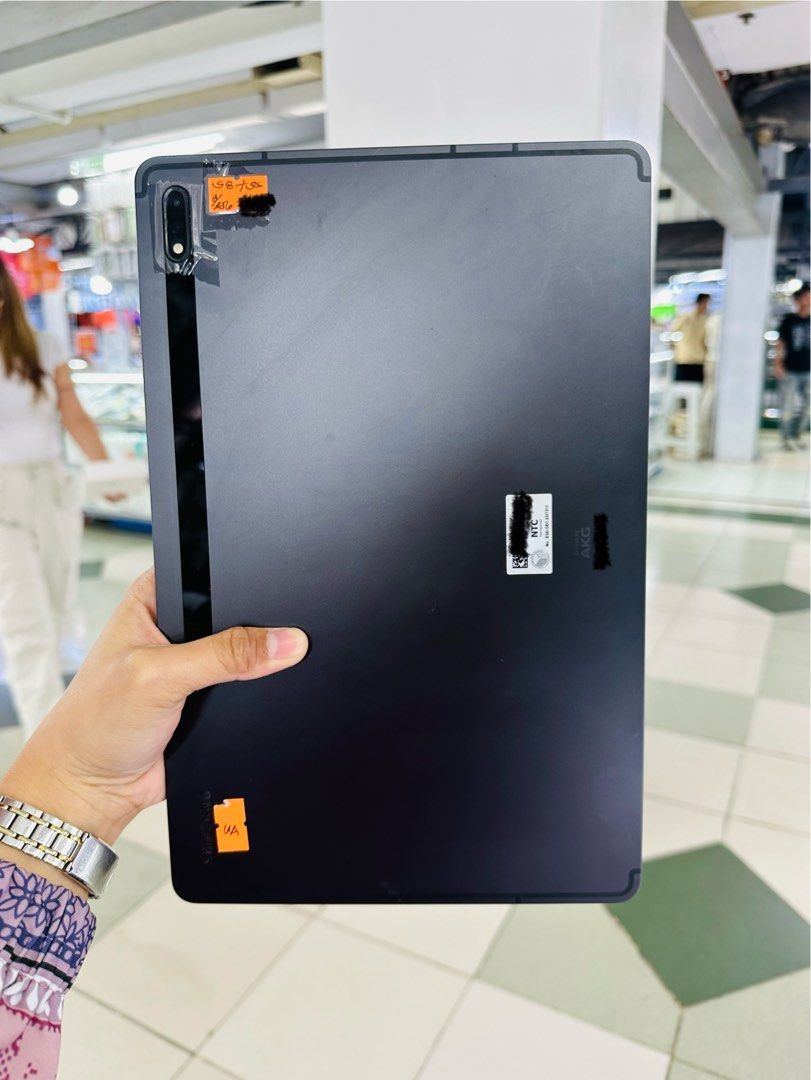 Samsung Tab S8+ 5G 256gb FU NTC (Category: Android) located in San Juan City. Submitted by javedsgadgetshop (Listing ID 1330499175, Image 1). Description: OPEN FOR INSTALLMENT VIA CREDIT CARD/GGIVES/SPAY/BILLEASE & SWAP/TRADE-IN! BUY AND SELL! Quick Specs : Samsung Tab S8+ 5G •256gb •NTC Variant •Good batt health •Factory Unlock •95% Smoothness •No hidden issue | No Repaired •100% Authentic | Not Refurbished •w/ OEM Charger & store warranty ❣️ - 