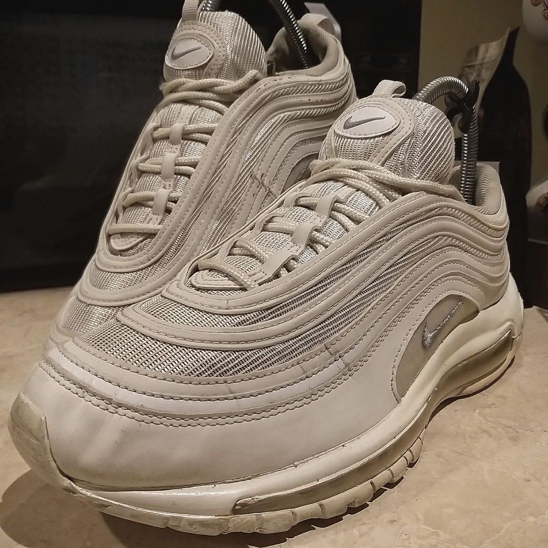 Air max 97 trainer white / wolf grey best sale