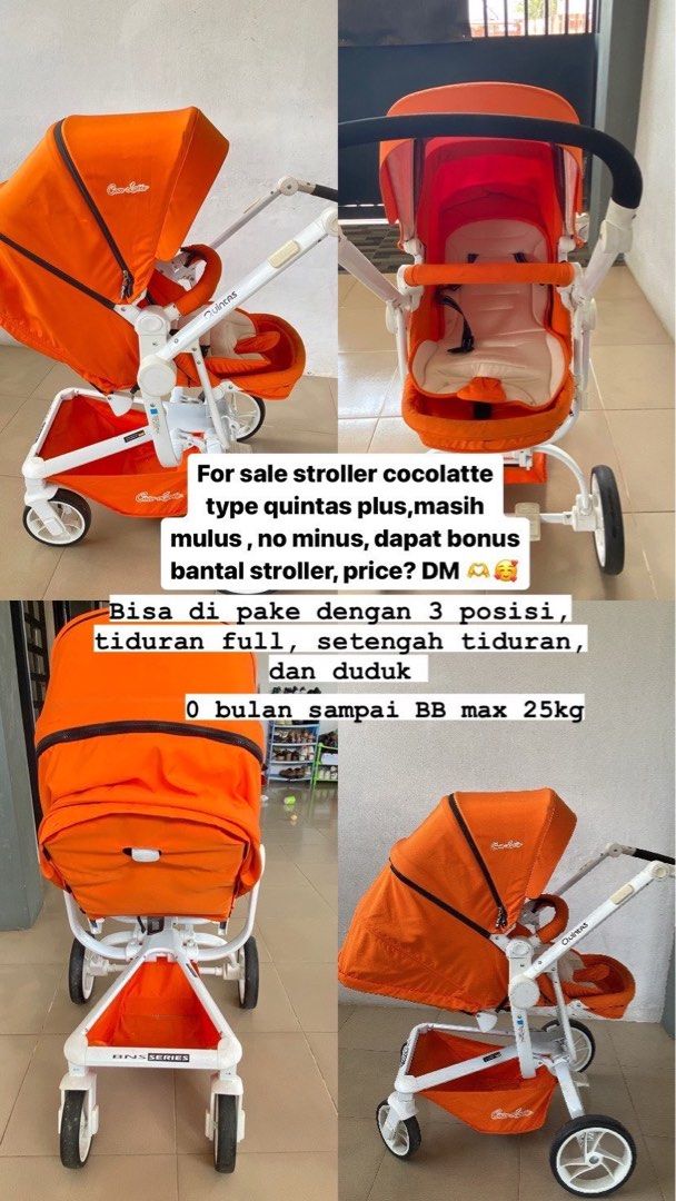 Stroller quintas plus top