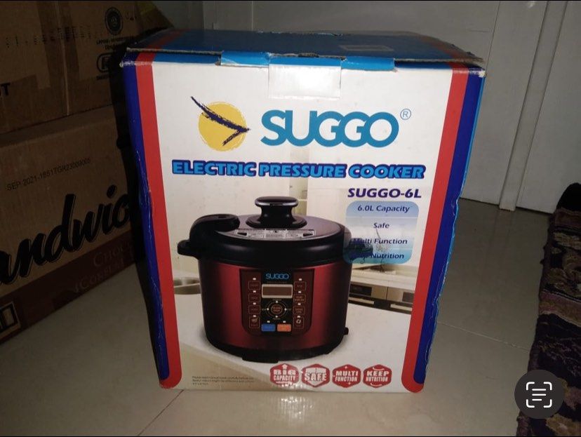SUGGO PRESSURE COOKER PRESTO ELEKTRIK Kitchen Appliances di Carousell