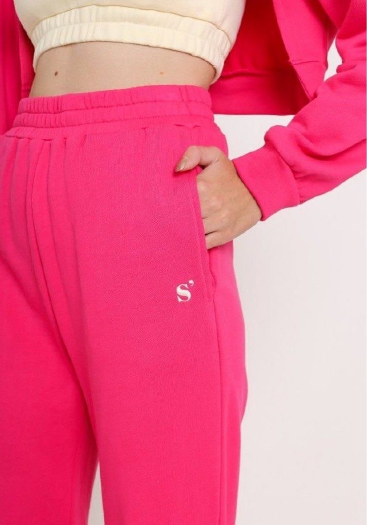 Pink jordan sweatpants best sale