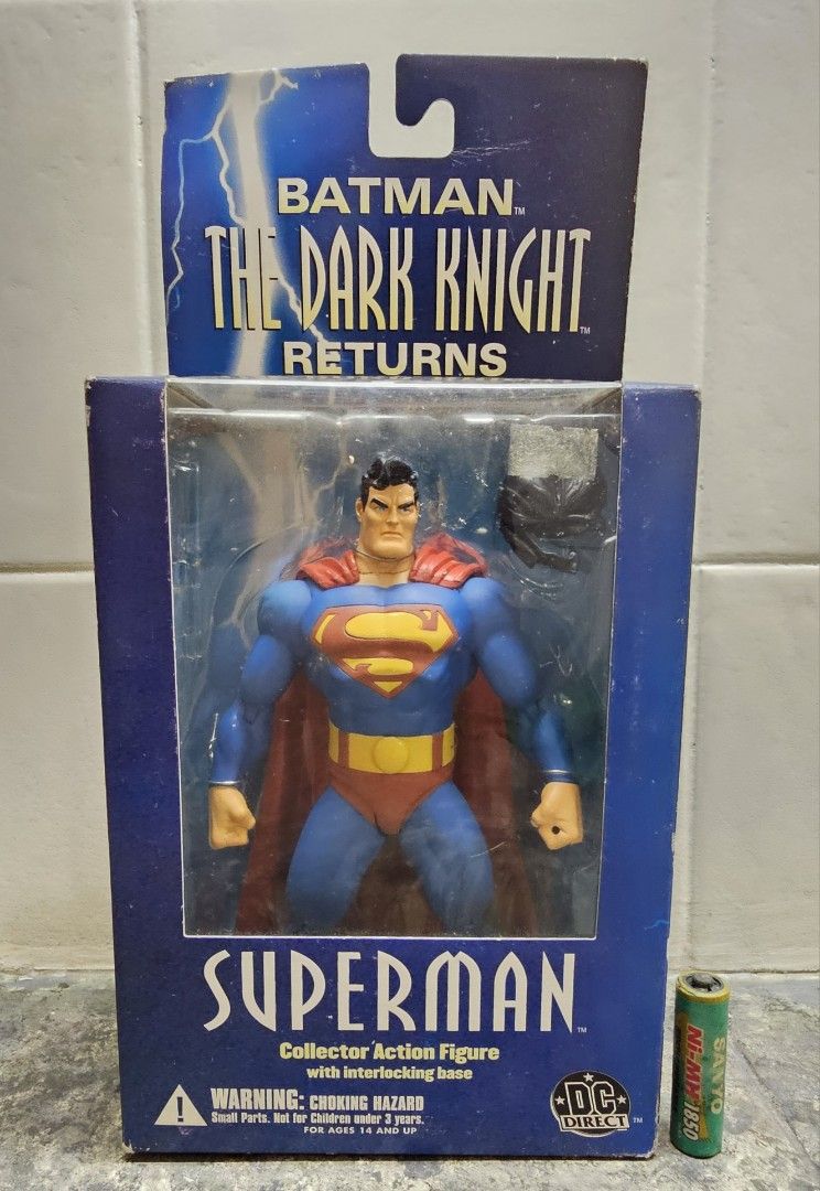 SUPERMAN - DC Direct The Dark Knight Returns Series Set (Category: Figurines & Statues) located in Quezon City. Submitted by charliebrown_olx (Listing ID 1330473411, Image 1). Description: Frank Miller's The Dark Knight Returns (Justice League) Classification: New, Factory Sealed Condition: Mint on Non-Mint Box TERMS & CONDITIONS: 1. C.O.D. Can meet buyers at - Del Monte Ave, Q.C. - Mla Memorial Park Sucat - Sundays 10am-11am 2. Shipping c/o buye