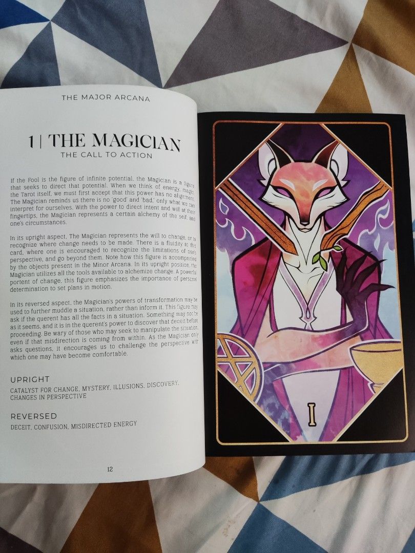 The Arcana (Visual Novel) Tarot Book (Nix Hydra / Dorian) (Category: Storybooks) located in Butuan. Submitted by lovedbysol (Listing ID 1330481811, Image 3). Description: condition: 8/10 (has visible marks and dents) - last price posted, majorly discounted already for serious inquiries, feel free to message. can provide more photos and videos of the book as well..