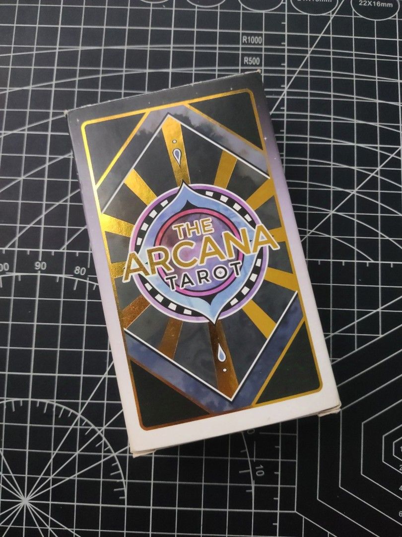 The Arcana (Visual Novel) Tarot Deck - by Nix Hydra / Dorian (Category: Storybooks) located in Butuan. Submitted by lovedbysol (Listing ID 1330482760, Image 1). Description: deck condition: 9/10 box condition: 8/10 - barely used - can knock off ₱200 if getting with the tarot book for serious inquiries, feel free to message me! can provide more photos/videos upon request..