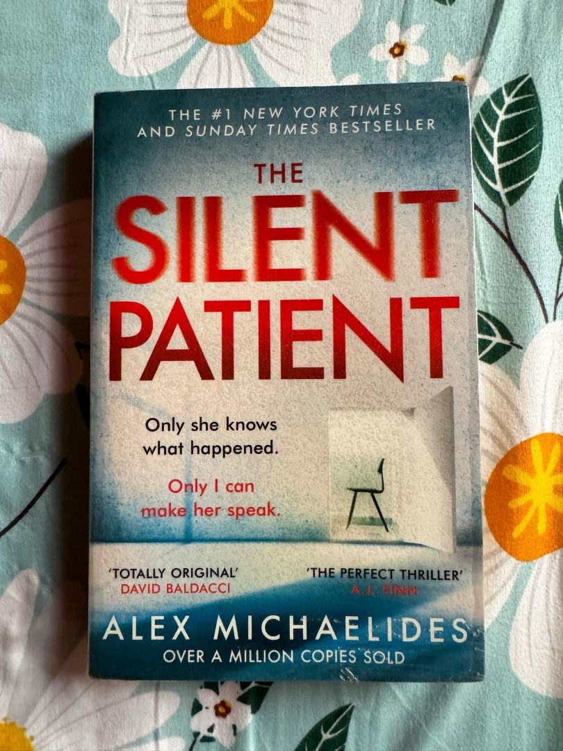 THE SILENT PATIENT BY ALEX MICHAELIDES (PB) (Category: Storybooks) located in Manila. Submitted by arrmaments (Listing ID 1330427169, Image 1). Description: - Bought from Tiktok for ₱600 (Online Seller) - Stated brand new on the TikTok live - With self-adhesive cover - Read once only RFS: Done reading LOC: Olongapo City Send a message for more pics and deets 🤗 .