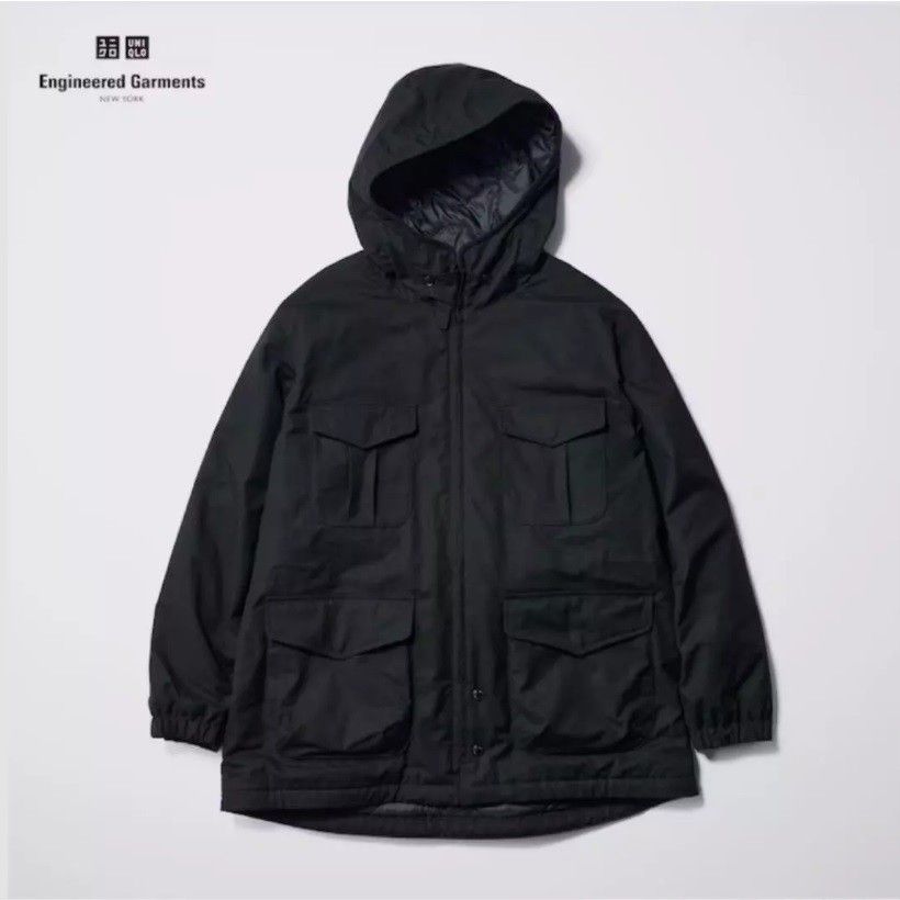 Uniqlo x Engineered Garments Pufftech Utility Jacket Black, Men's Fashion,  Coats, Jackets and Outerwear on Carousell