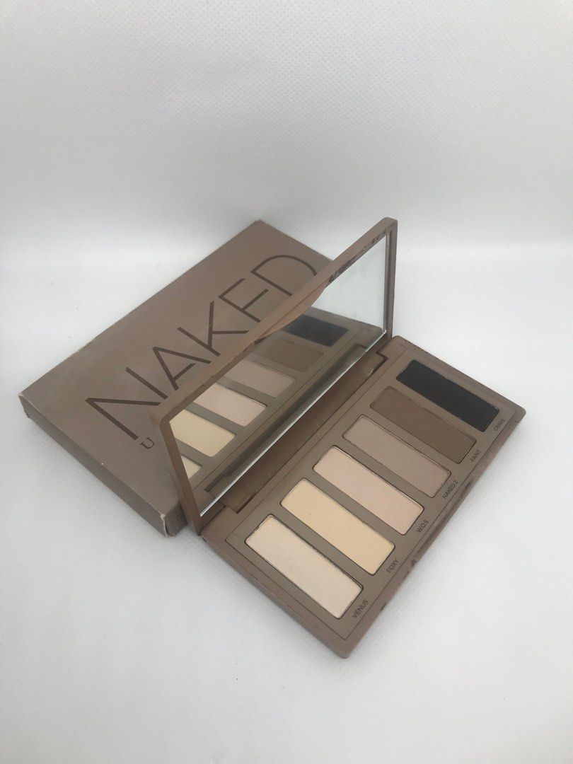 Urban Decay Naked 1 Basics (Category: Makeup) located in Quezon City. Submitted by currency27 (Listing ID 1330494218, Image 1). Description: 6 Matte Nude Eyeshadow Shades: blendable matte neutral eyeshadows perfect for creating natural no-makeup makeup looks and dramatic smokey eyes High-Quality Pigment: beginner-friendly velvety texture, rich color, serious staying power, and optimal blendability Suitable for a Range of Skin Tones: Contains neut
