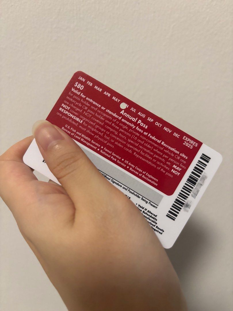 US National Parks Annual Pass - till Jun 2025, Tickets & Vouchers