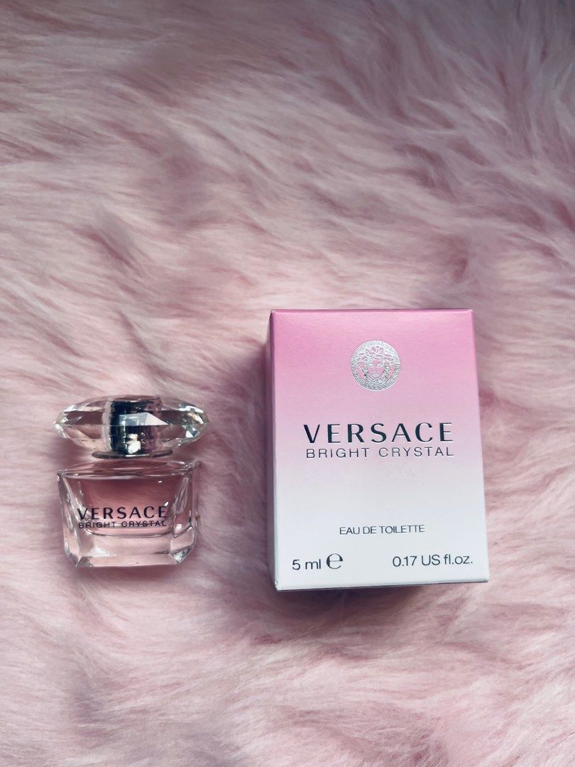 Versace Bright Crystal Mini Perfume for Women (Category: Fragrance & Deodorants) located in Manila. Submitted by modfit09 (Listing ID 1330372599, Image 2). Description: Onhand and ready to ship 100% original 5ml Dab type.