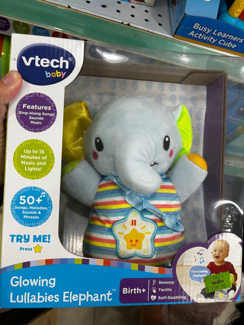 Vtech baby glowing lullabies elephant shop