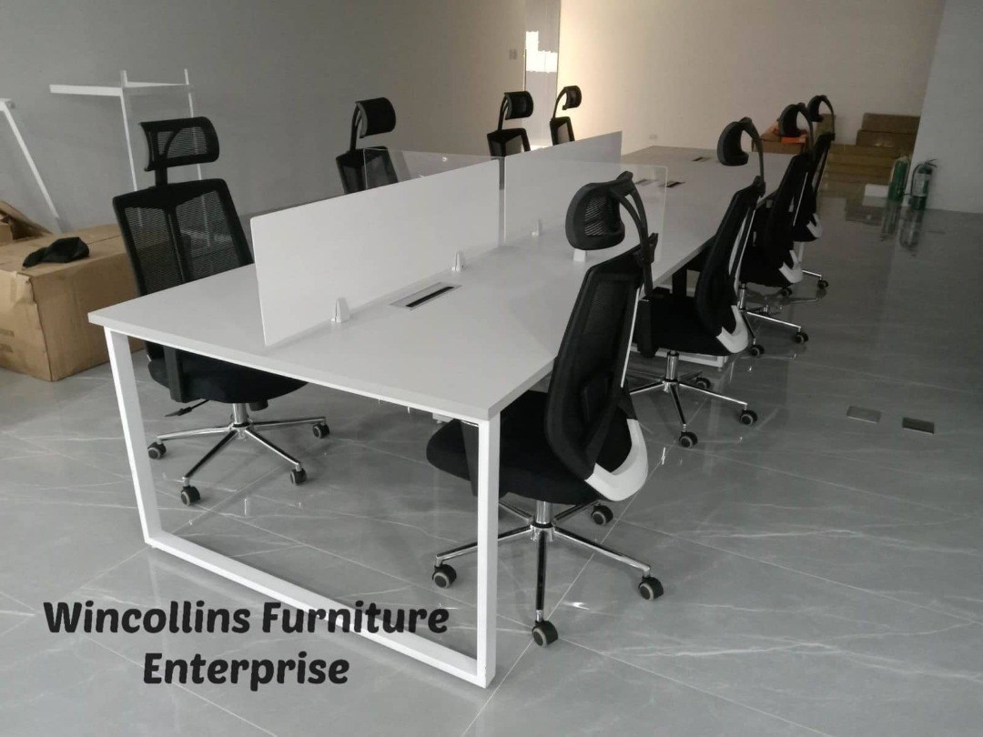WORKSTATION TABLE/MODULAR TABLE, Furniture & Home Living, Office ...