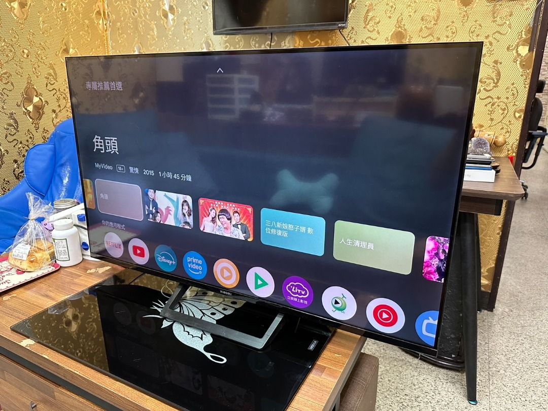 香榭二手家具*Xiaomi小米智慧顯示器-43吋液晶電視-型號:L43M8-A2TWN -2023年機-智慧聯網電視, 電視及其他電器,  電視及其他電器, 電視在旋轉拍賣
