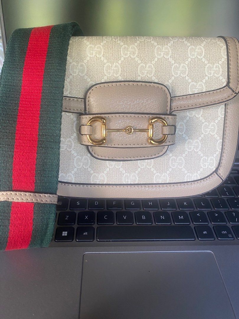 1955 HORSEBIT GUCCI MINI SHOULDER BAG (Category: Luxury Bags & Wallets) located in Paranaque City. Submitted by joyceecorpuz6073 (Listing ID 1330563958, Image 1). Description: ✅ Preloved, coded with qr code ✅with minimal flaws but not visible ❌ No dustbag ✅ Japan bought ✅FOR SURE BUYERS ONLY, PRICE NEGOTIABLE FOR SURE BUYERS ONLY ✅PM ME FOR MORE DETAILS AND INQUIRIES ✅MOP: PAYMENT FIRST VIA GCASH, MAYA AND GOTYME ✅SF, DF C/O BUYER .