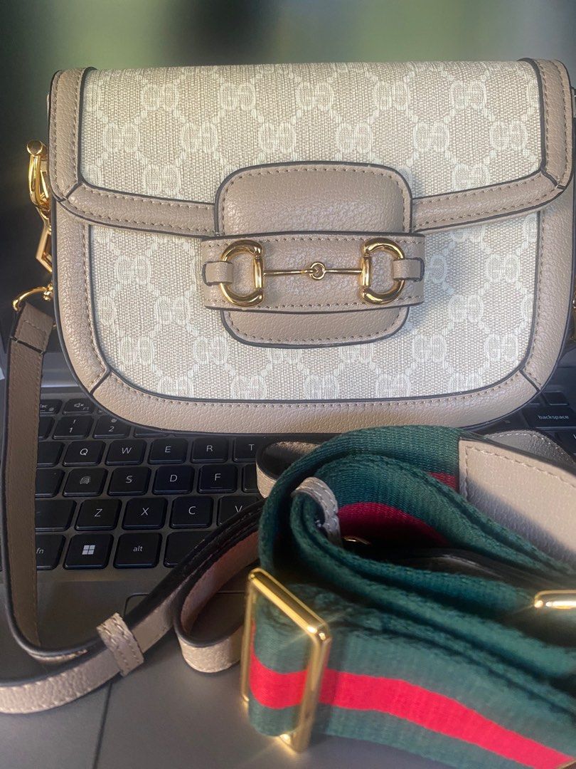 1955 HORSEBIT GUCCI MINI SHOULDER BAG (Category: Luxury Bags & Wallets) located in Paranaque City. Submitted by joyceecorpuz6073 (Listing ID 1330563958, Image 2). Description: ✅ Preloved, coded with qr code ✅with minimal flaws but not visible ❌ No dustbag ✅ Japan bought ✅FOR SURE BUYERS ONLY, PRICE NEGOTIABLE FOR SURE BUYERS ONLY ✅PM ME FOR MORE DETAILS AND INQUIRIES ✅MOP: PAYMENT FIRST VIA GCASH, MAYA AND GOTYME ✅SF, DF C/O BUYER .