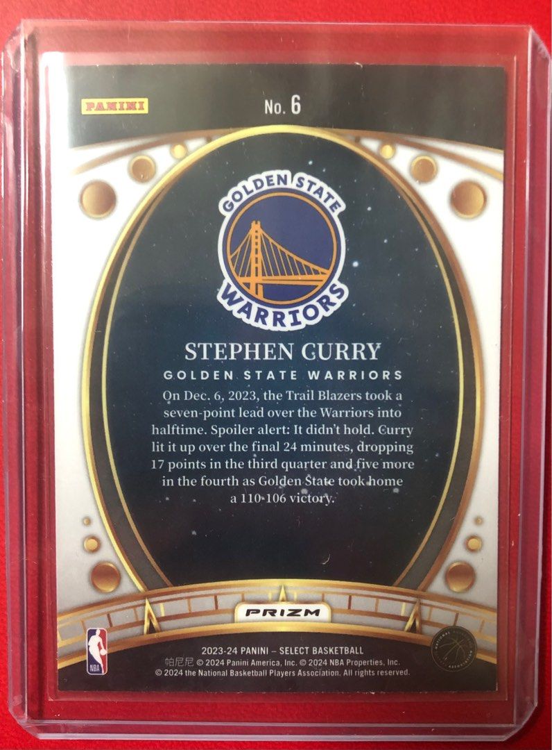 2023 NBA Steph Curry Select Lonestar Green Prizm (Category: Raw Singles) located in Quezon City. Submitted by cardripbrosph (Listing ID 1330524061, Image 2). Description: Card will be delivered in a sleeve and toploader with additional freebies!.